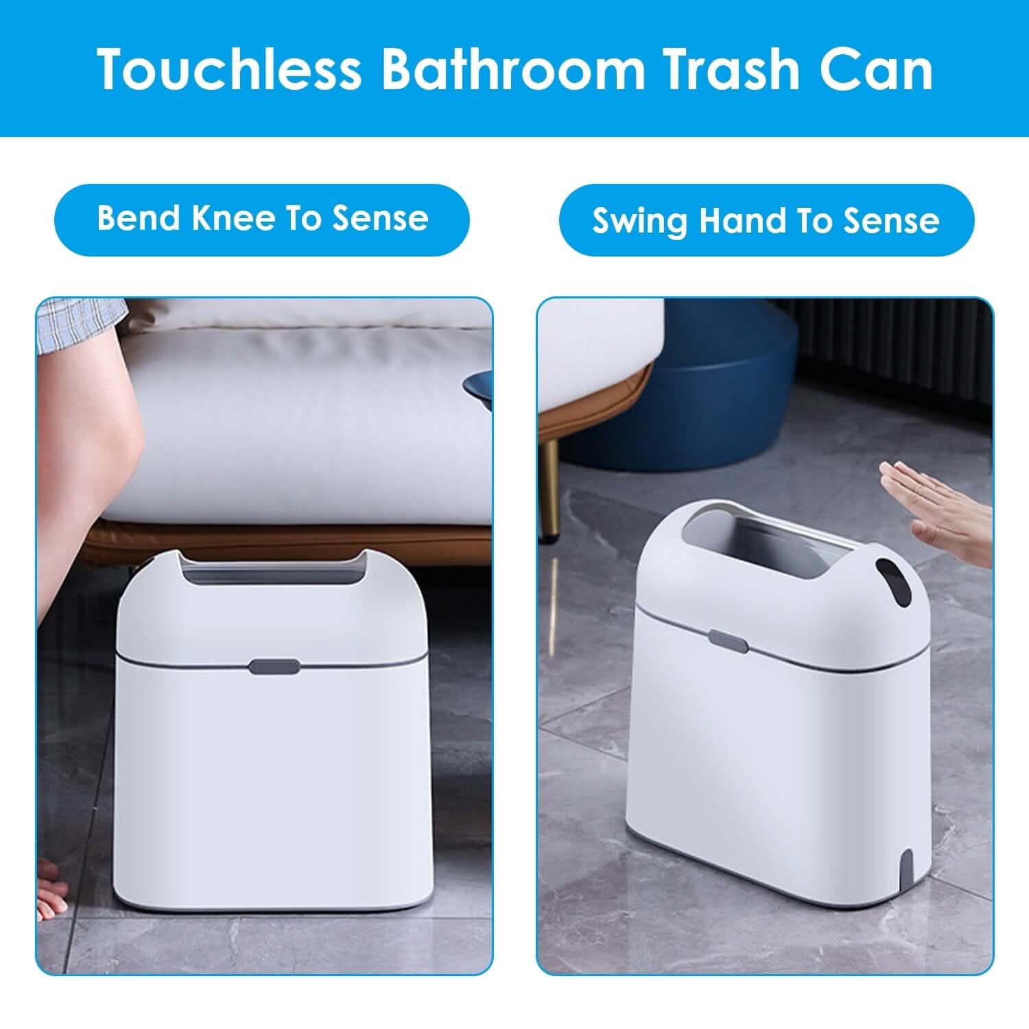 2.38 Gal/9L Automatic Trash Can Household Appliances - Tophatter Daily Deals