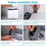 2.38 Gal/9L Automatic Trash Can Household Appliances - Tophatter Daily Deals