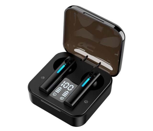 Bluetooth earphone Black 0 - Tophatter Daily Deals