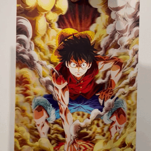 3D Anime Poster One Piece - Tophatter Daily Deals