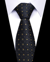 Men's Neckties - Formal Classic Patterned Tie (50 Style Options) Textured Square Check Belts & Ties - Tophatter Daily Deals
