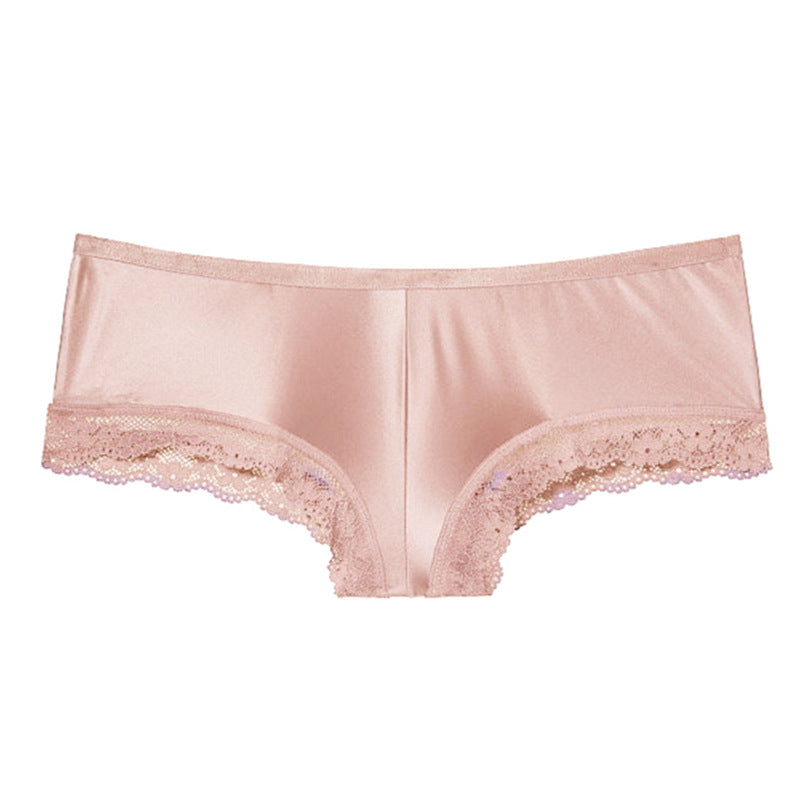 Sexy lace Trim Panties Thin silk Skating Silk Panties - Tophatter Shopping Deals - Electronics, Jewelry, Beauty, Health, Gadgets, Fashion