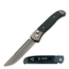 4.5" Closed Everyday Carry Clip Point Auto Switchblade Knife Black G10 - TOPHATTER'S ARMORY DEALS Collectible Weapons - Tophatter Daily Deals