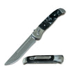 4.5" Closed Everyday Carry Clip Point Auto Switchblade Knife Black Pearl - TOPHATTER'S ARMORY DEALS Collectible Weapons - Tophatter Daily Deals