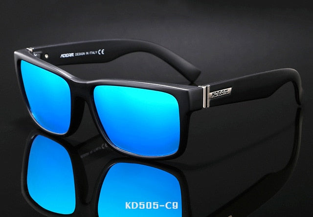 Revamp Of Sport Men Sunglasses Polarized KDEAM Shockingly Colors C9 Polarized With Box Sunglasses - Tophatter Daily Deals