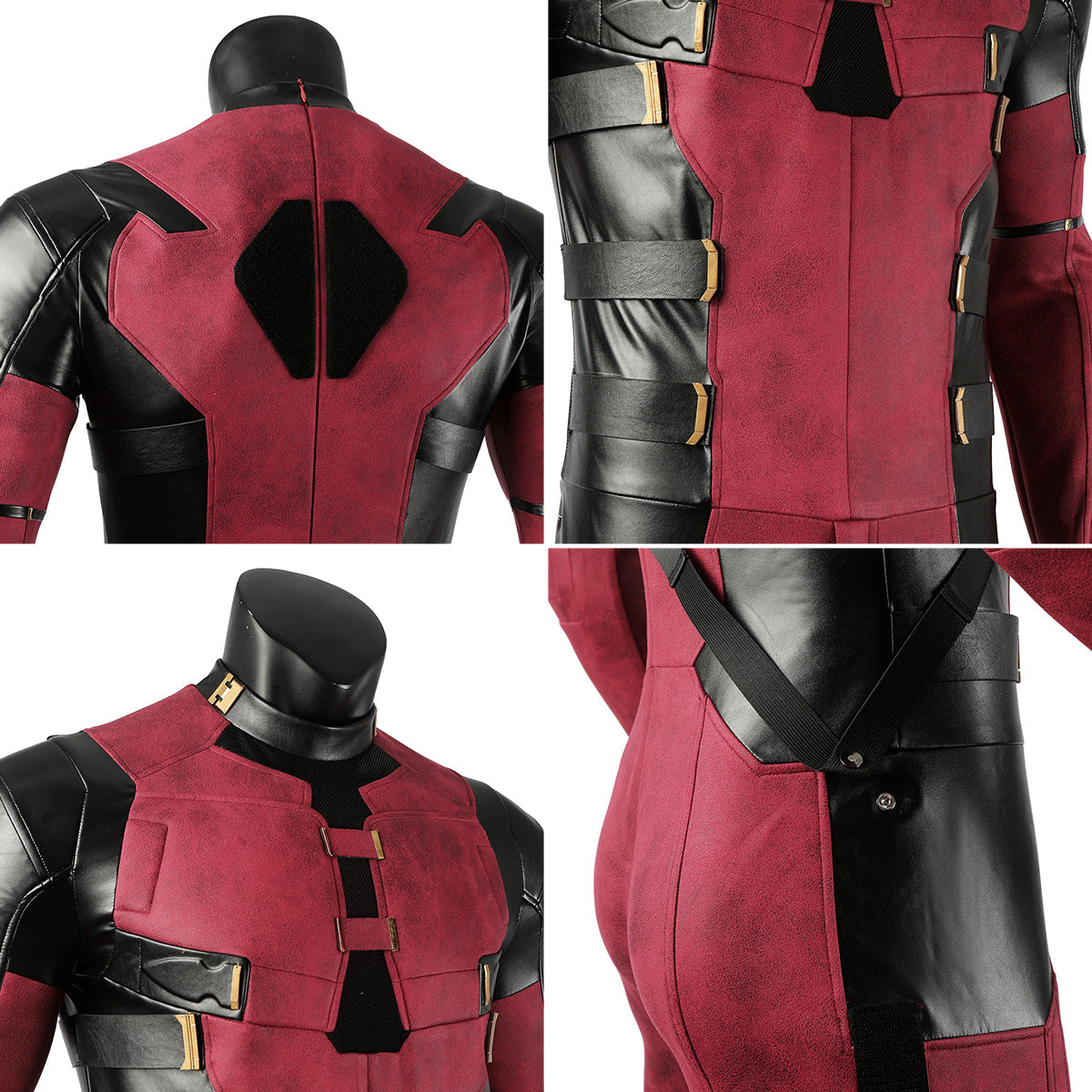 [In stock] Deadpool 3 Wolverine and Deadpool Wade Winston Wilson Cosplay Costume Costume - Tophatter Daily Deals