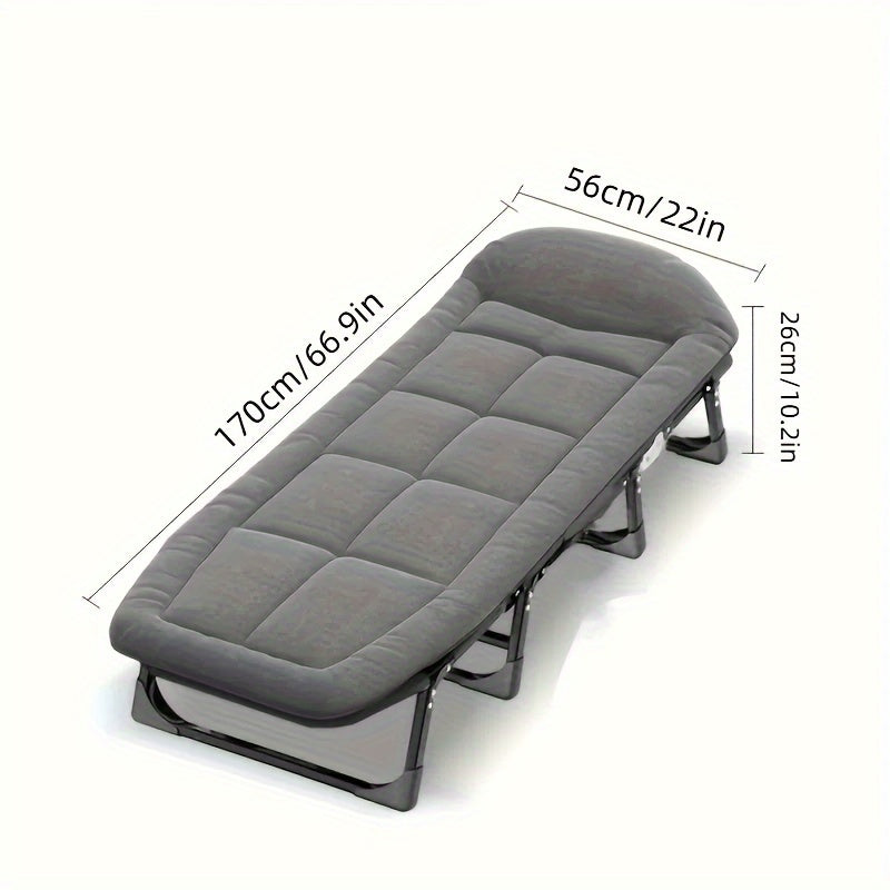 Folding Bed for Camping and Office Outdoor Recreation > Camping > Camp Furniture - Tophatter Daily Deals