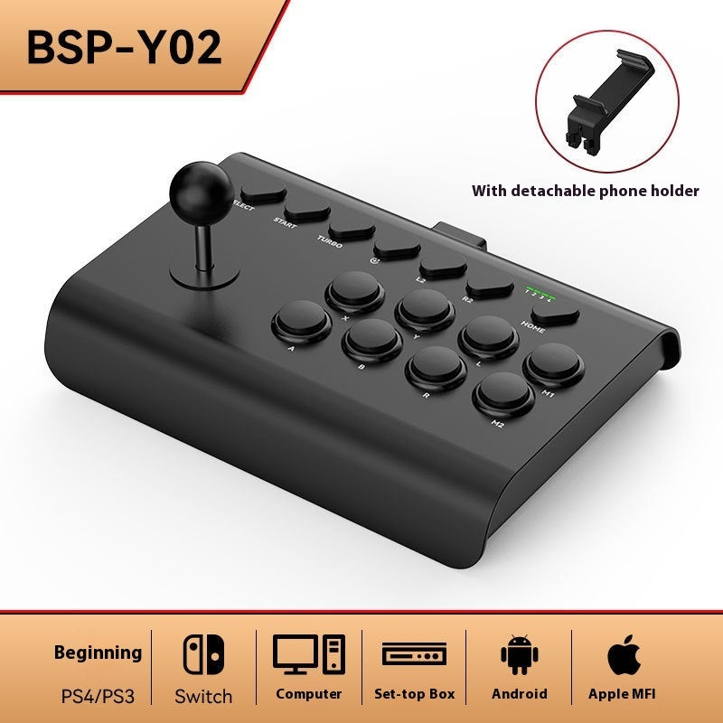 Arcade Rocker Ps4 Computer Android TV Set-top Box Black 0 - Tophatter Daily Deals