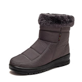 Boots Light Anti-skid Cotton Shoes Women Grey 0 - Tophatter Daily Deals