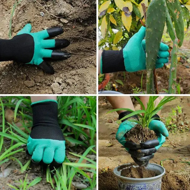 Claw Gardening Gloves Gardening Gloves - Tophatter Daily Deals