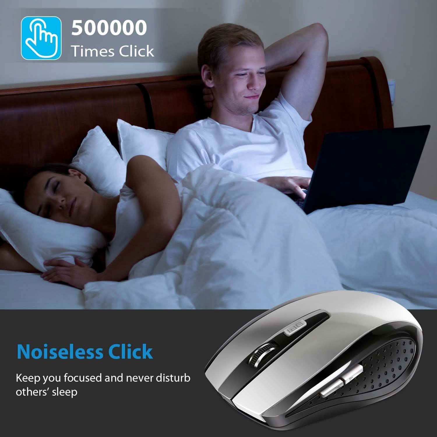 2.4 G Wireless Gaming Mouse Optical Computer Accessories - Tophatter Daily Deals