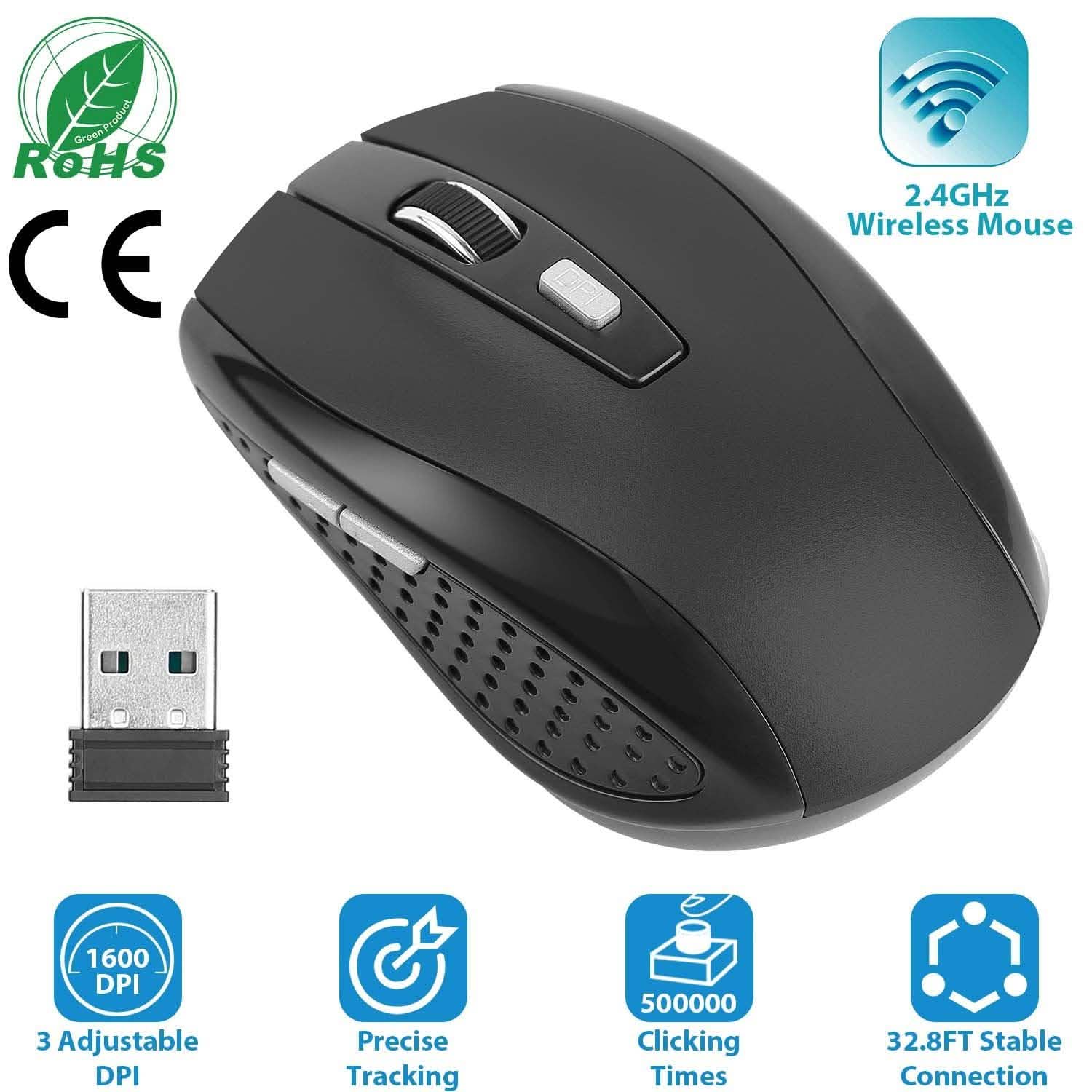 2.4 G Wireless Gaming Mouse Optical Computer Accessories - Tophatter Daily Deals