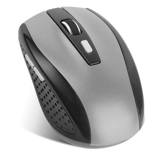 2.4 G Wireless Gaming Mouse Optical Gray Computer Accessories - Tophatter Daily Deals