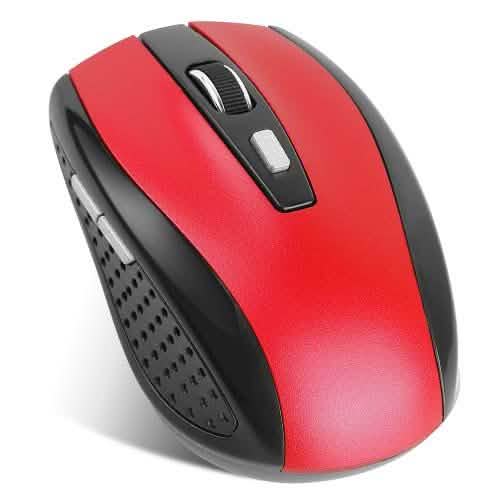 2.4 G Wireless Gaming Mouse Optical Red Computer Accessories - Tophatter Daily Deals