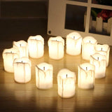 24-Piece: LED Flameless Candle Indoor Lighting - Tophatter Daily Deals