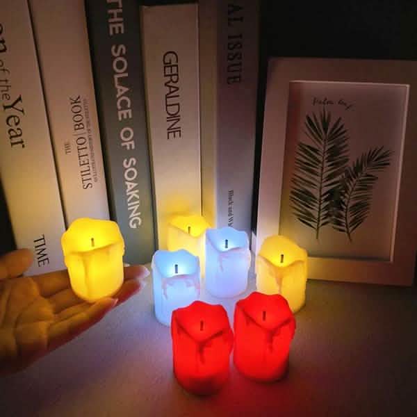 24-Piece: LED Flameless Candle Indoor Lighting - Tophatter Daily Deals