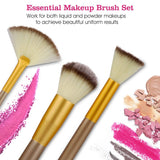 24-Piece: Makeup Brushes Set Beauty & Personal Care - Tophatter Daily Deals