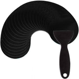 24-Piece: Non-Slip Bathtub Stickers Black Bath - Tophatter Daily Deals
