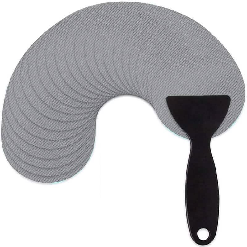 24-Piece: Non-Slip Bathtub Stickers Gray Bath - Tophatter Daily Deals