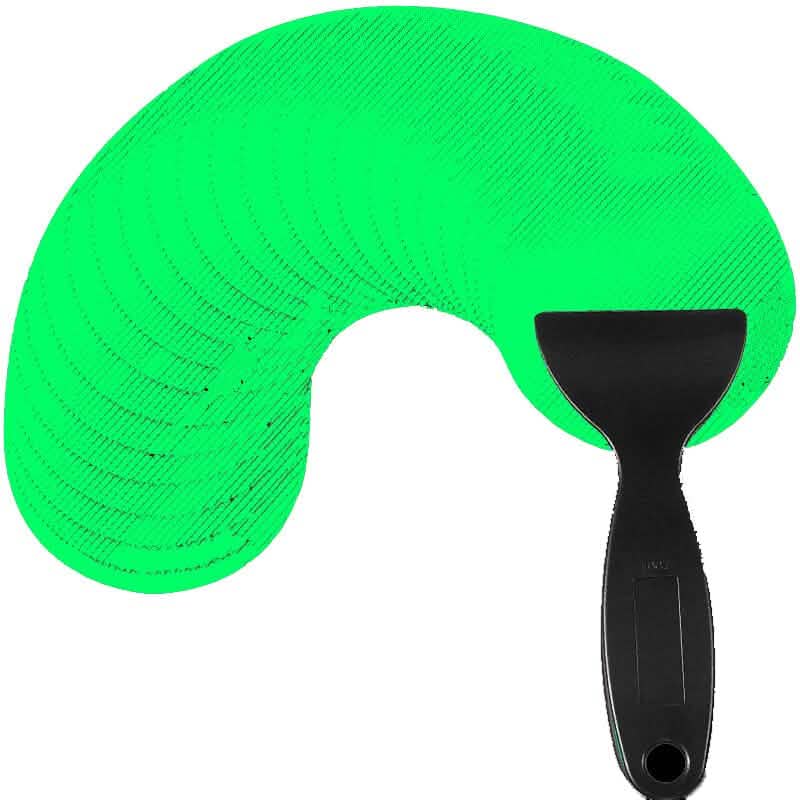 24-Piece: Non-Slip Bathtub Stickers Neon Green Bath - Tophatter Daily Deals
