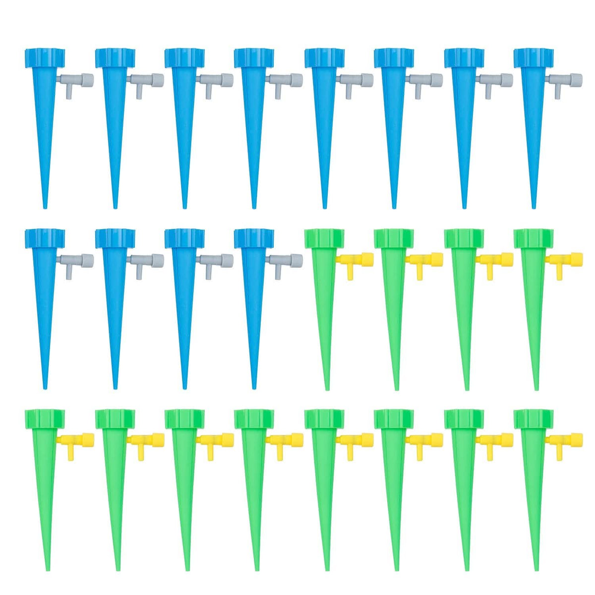 24-Piece: Plant Watering Spikes Self Watering Device Garden & Patio - Tophatter Daily Deals