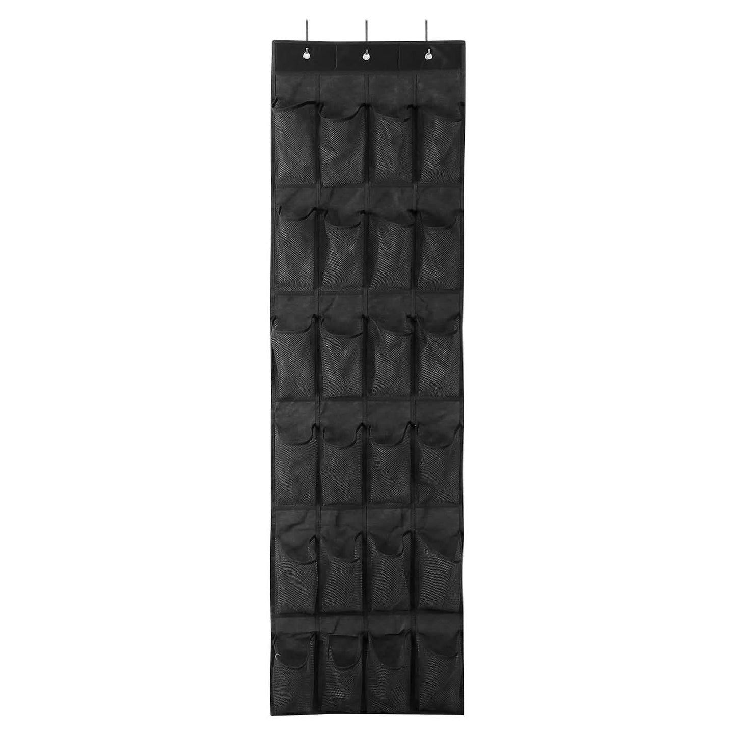 24 Pockets Over the Door Shoe Rack Storage & Organization - Tophatter Daily Deals