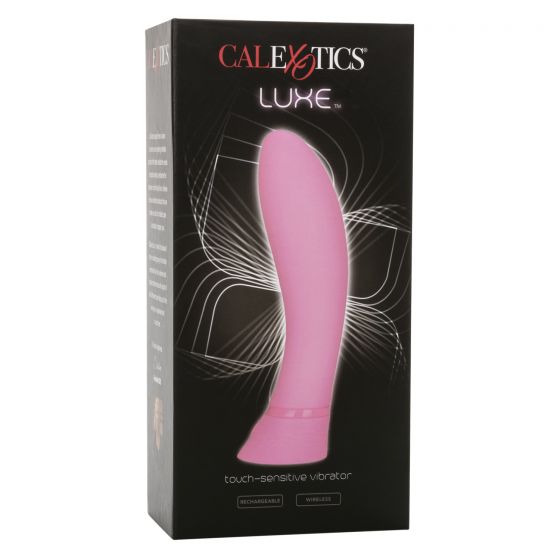 Luxe Touch Sensitive Wand Vibrator in Pink Rabbit Vibrator - Tophatter Daily Deals