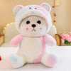 Little Bear Doll Cute Bear Wearing A Hat Doll Transformation Plush Toy Humidifier - Tophatter Daily Deals