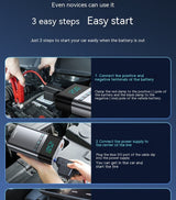 Automobile Emergency Start Power Source All-in-one Machine With Electric Treasure 0 - Tophatter Daily Deals