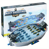 Navy Battleship Game 2-Player Shooting War Board Toys & Games > Baby Toys & Activities - Tophatter Daily Deals