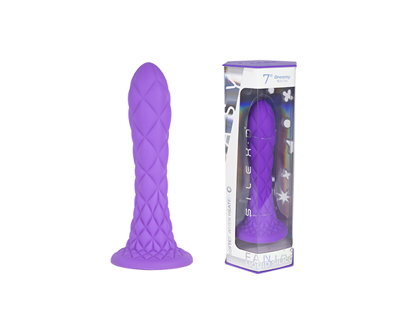 Silexd Fantasy Line Dreamy (Purple) – Thermo-Reactive 7 Inch Dildo > Dildos > Neutral Dildos - Tophatter Daily Deals