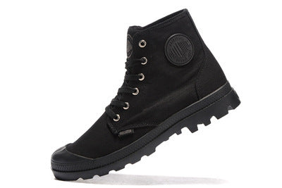 British tooling Martin boots outdoor hiking shoes Black 0 - Tophatter Daily Deals