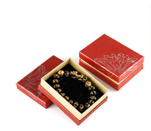 Beads hand string box bracelet box jewelry gift box Orange pendant box 0 - Tophatter Daily Deals