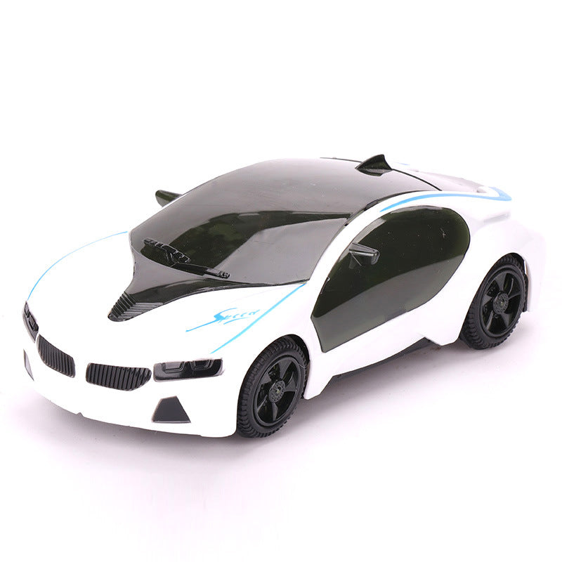 3D light music car White 0 - Tophatter Daily Deals