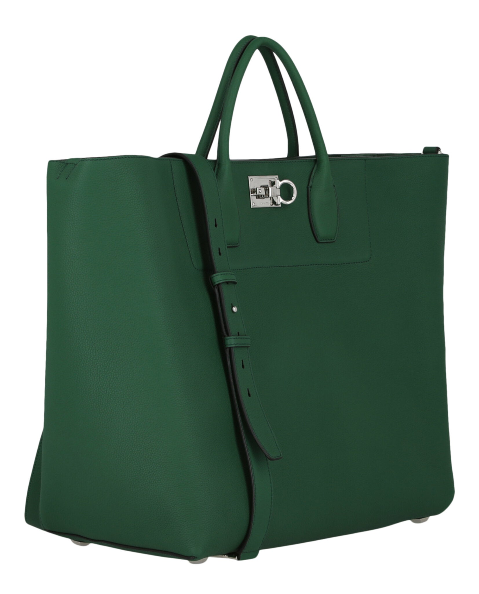Ferragamo The Studio Large Leather Tote Bags - Tophatter Daily Deals
