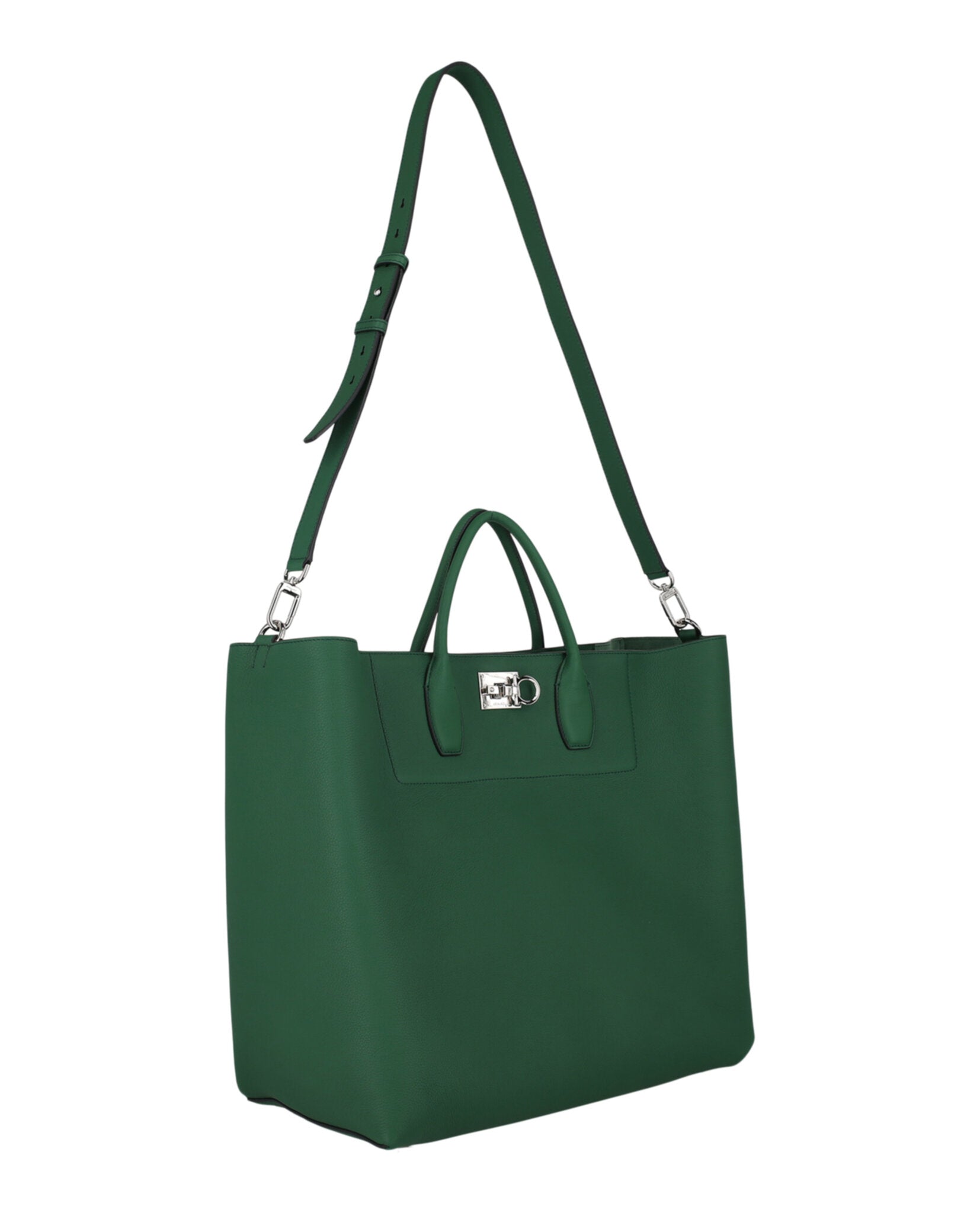 Ferragamo The Studio Large Leather Tote Bags - Tophatter Daily Deals