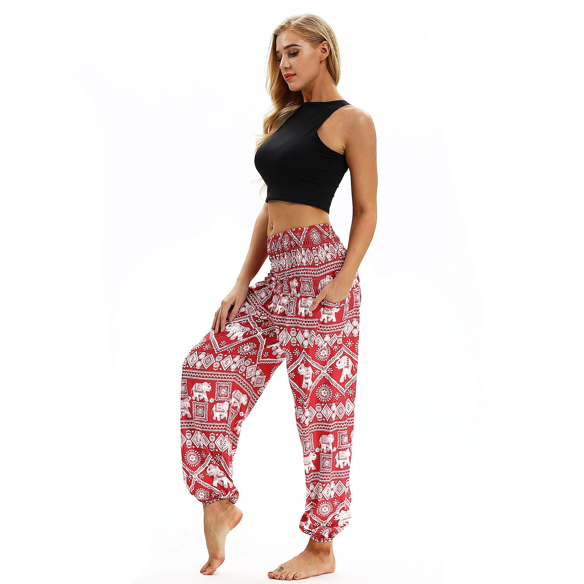 Belly Dance Yoga Pants 0 - Tophatter Daily Deals