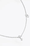 Zircon 925 Sterling Silver Necklace Necklaces - Tophatter Daily Deals