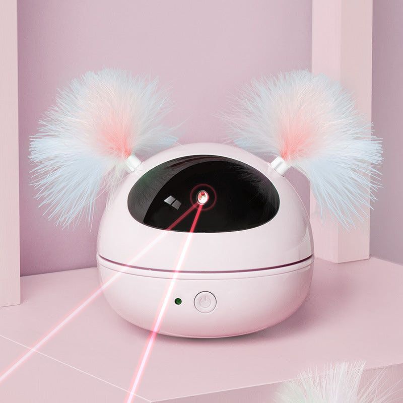 Automatic electric cat toy cat toy Pink 0 - Tophatter Daily Deals