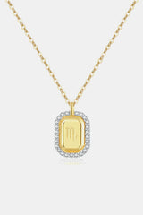 Zircon Decor Constellation Pendant Necklace Necklaces - Tophatter Daily Deals