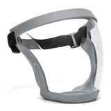 Face Shield Anti Fog Waterproof Protective Visor Silicone Gray - Tophatter Daily Deals
