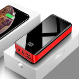30000mAh Power Bank Red 0 - Tophatter Daily Deals