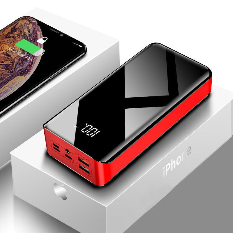30000mAh Power Bank Red 0 - Tophatter Daily Deals