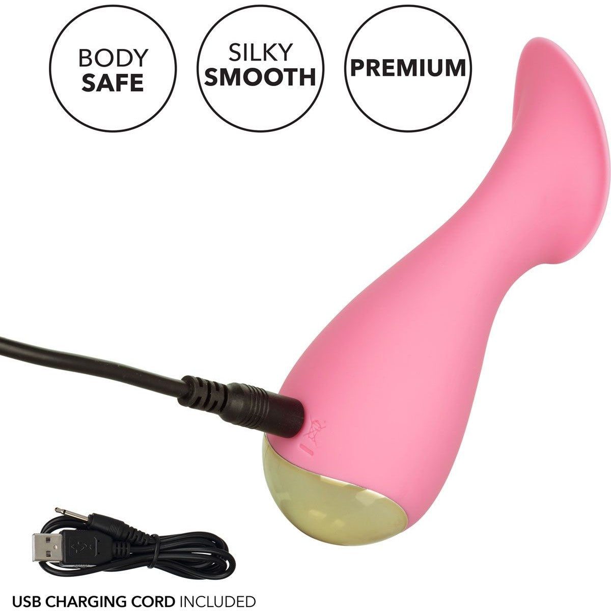 Slay #TickleMe Silicone Clitoral Vibrator in Pink Clitoral Vibrator - Tophatter Daily Deals