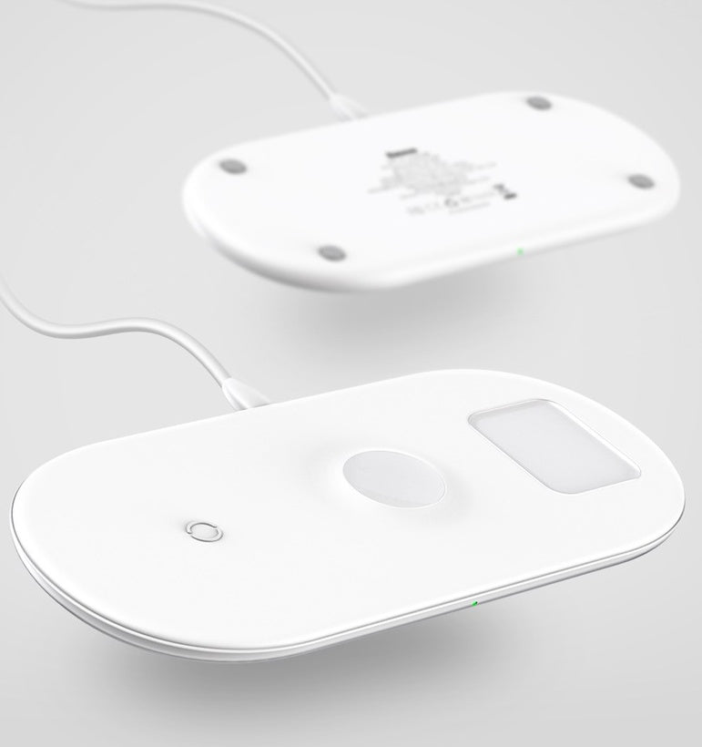 3-in-1 wireless charging 0 - Tophatter Daily Deals