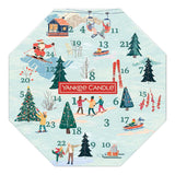 Yankee Candle Christmas Advent Calendar 24 Scented Tea Lights with Glass Holder Advent Calendar - Tophatter Daily Deals