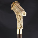 Thumbstick Bone Handle Walking Cane w/Custom Shaft and Collar Bone Handles - Tophatter Daily Deals
