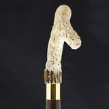Octopus Bone Handle Walking Cane w/Custom Shaft and Collar Bone Handles - Tophatter Daily Deals