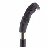 Carved Lizard Dark Buffalo Horn: Collector Cane - Limited Supply Bone Handles - Tophatter Daily Deals