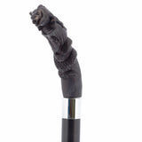 Carved Lizard Dark Buffalo Horn: Collector Cane - Limited Supply Bone Handles - Tophatter Daily Deals